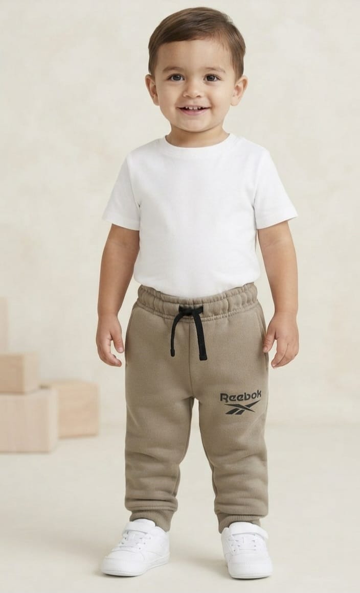 Casual Stretch Fit Trousers Mud (1.5years-2years)