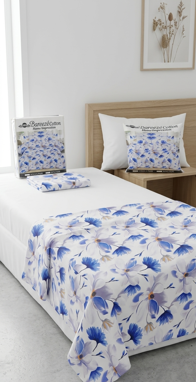Luxury Bareeze Cotton Home Impression Bedding
