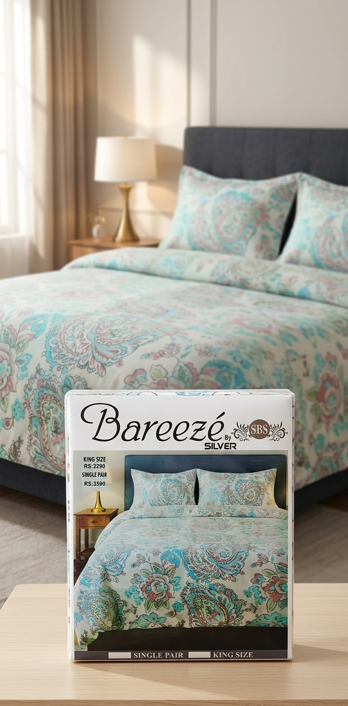 Ultra-Soft All-Season Bedsheet King Size