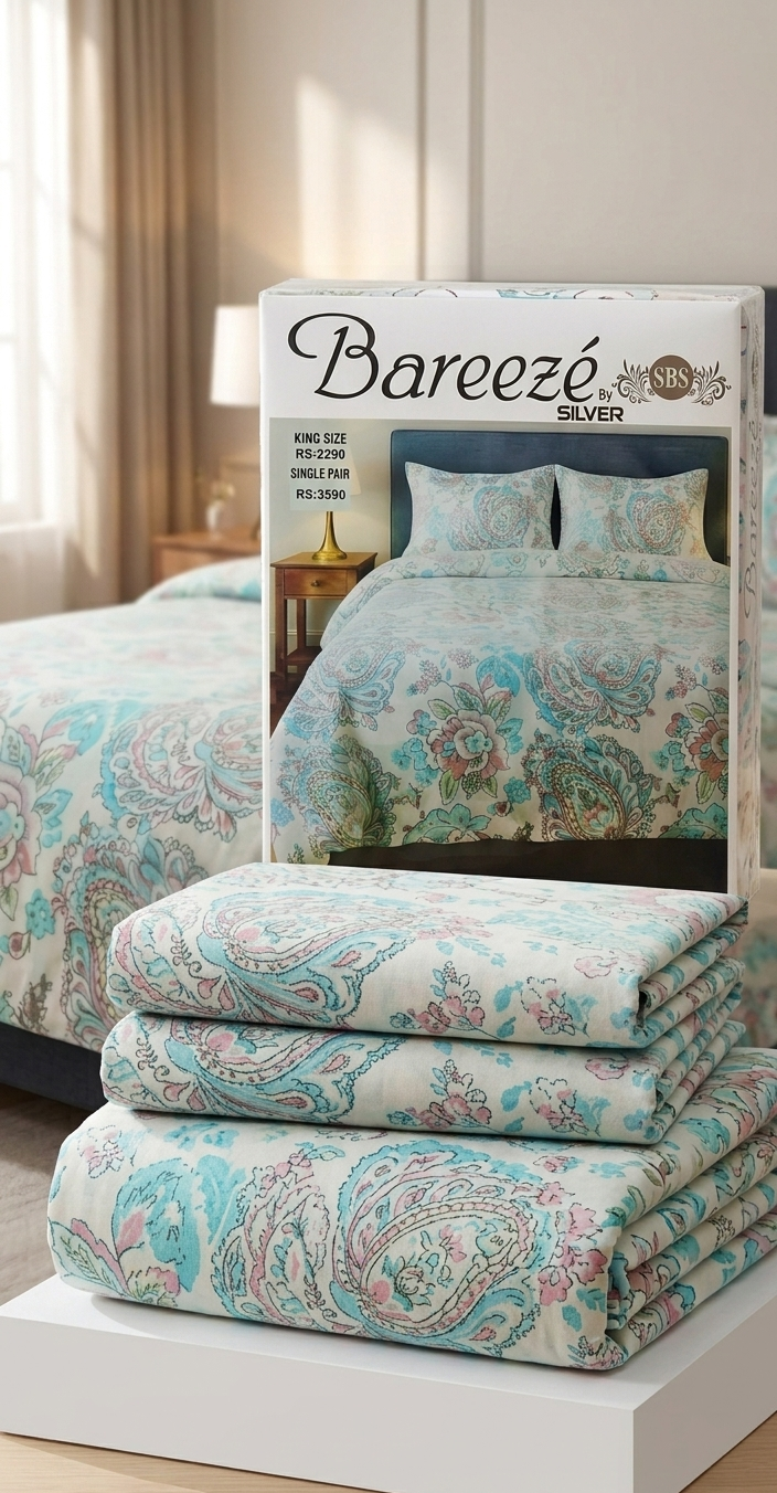 Ultra-Soft All-Season Bedsheet King Size