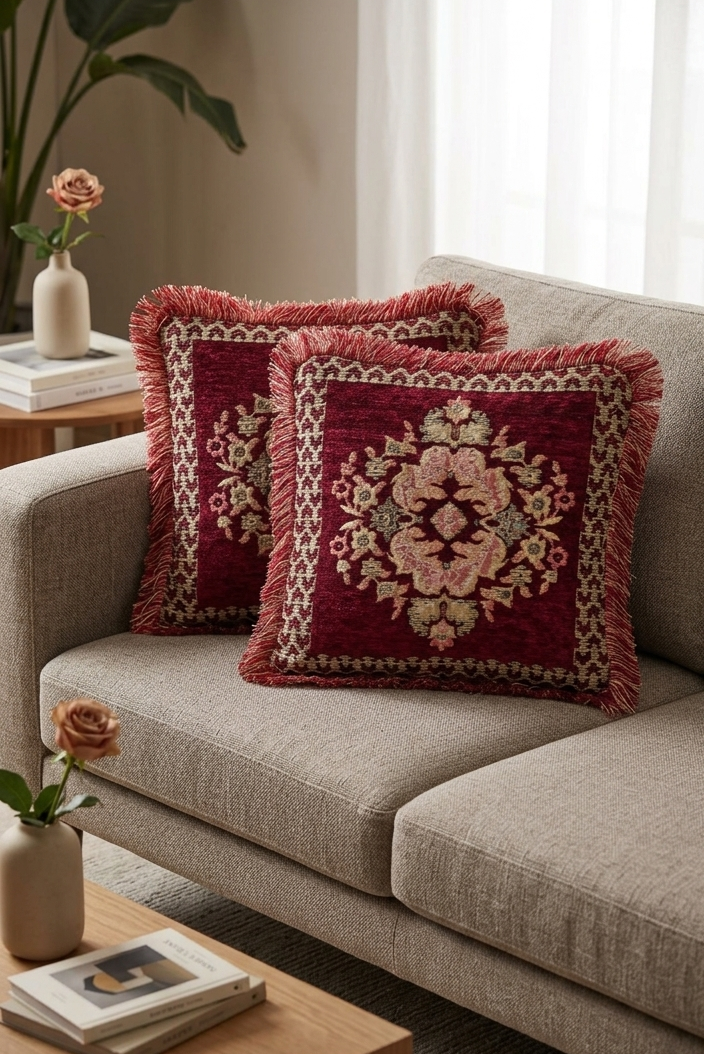 Elegant Versatile Decorative Accent Cushion Cover