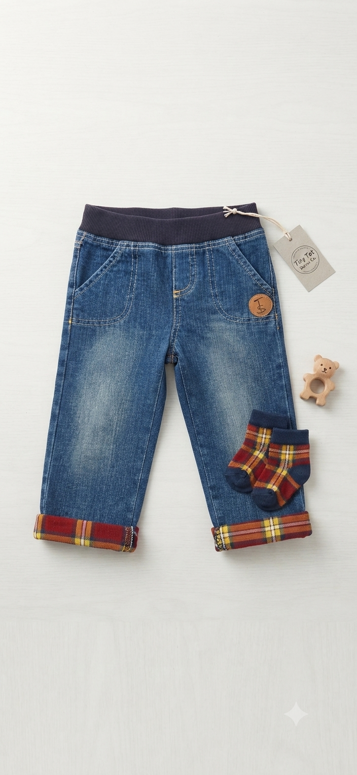 Classic Stretch Denim Jeans (2years-3years)