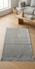 Premium Grey Quilted Prayer Mat