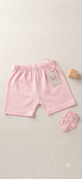 Everyday Cotton Shorts Pink (1.5years-2.5years)