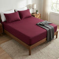 Mattress Cover Maroon