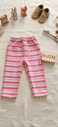 All-Season Cotton Trousers Pink (6months-12months)